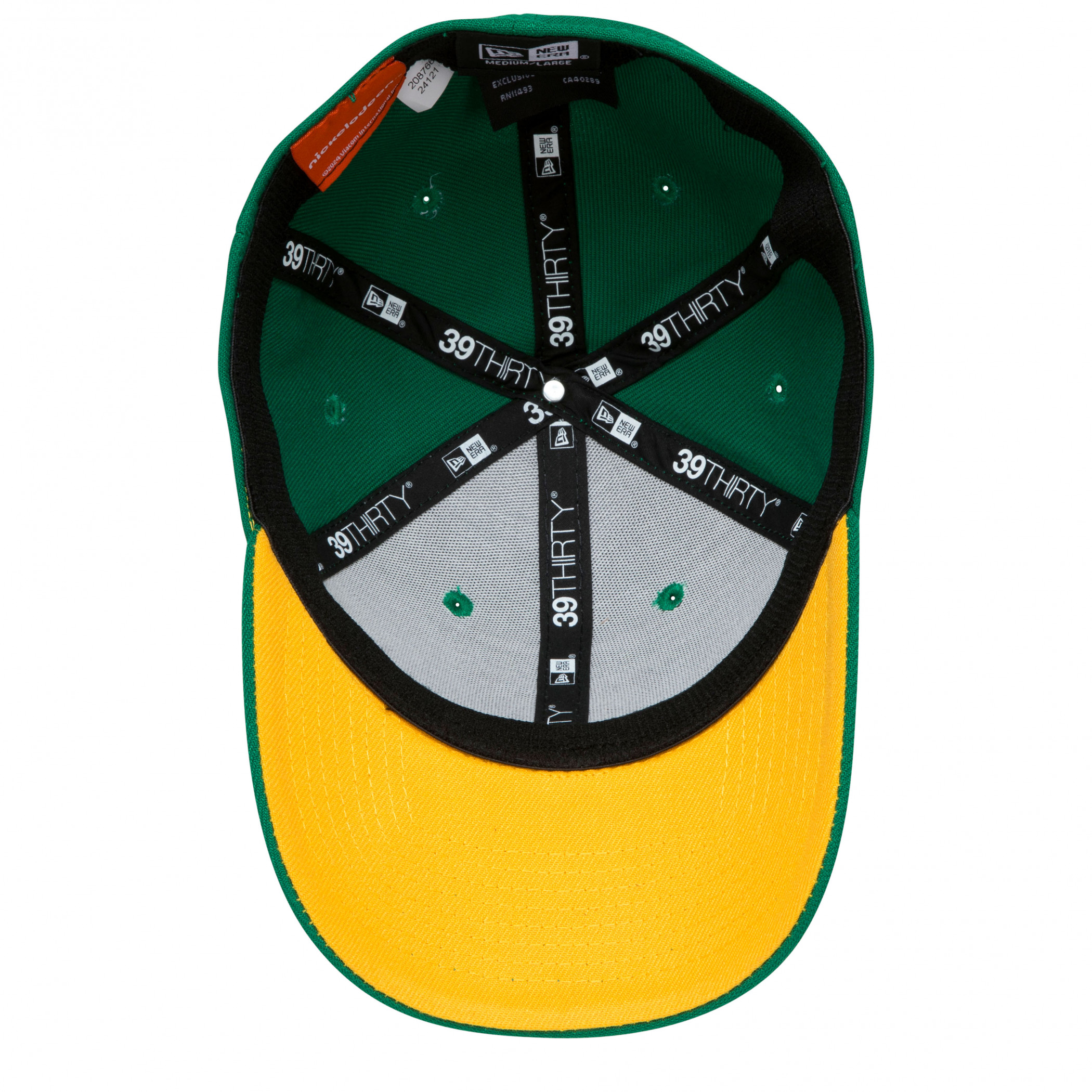 Teenage Mutant Ninja Turtles 90's Logo 39Thirty Fitted Hat Green